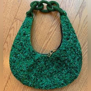 Sequined Zara Shoulder Bag